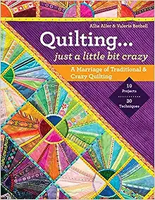 Quilting ― Just a Little Bit Crazy: A Marriage of Traditional & Crazy Quilting book cover